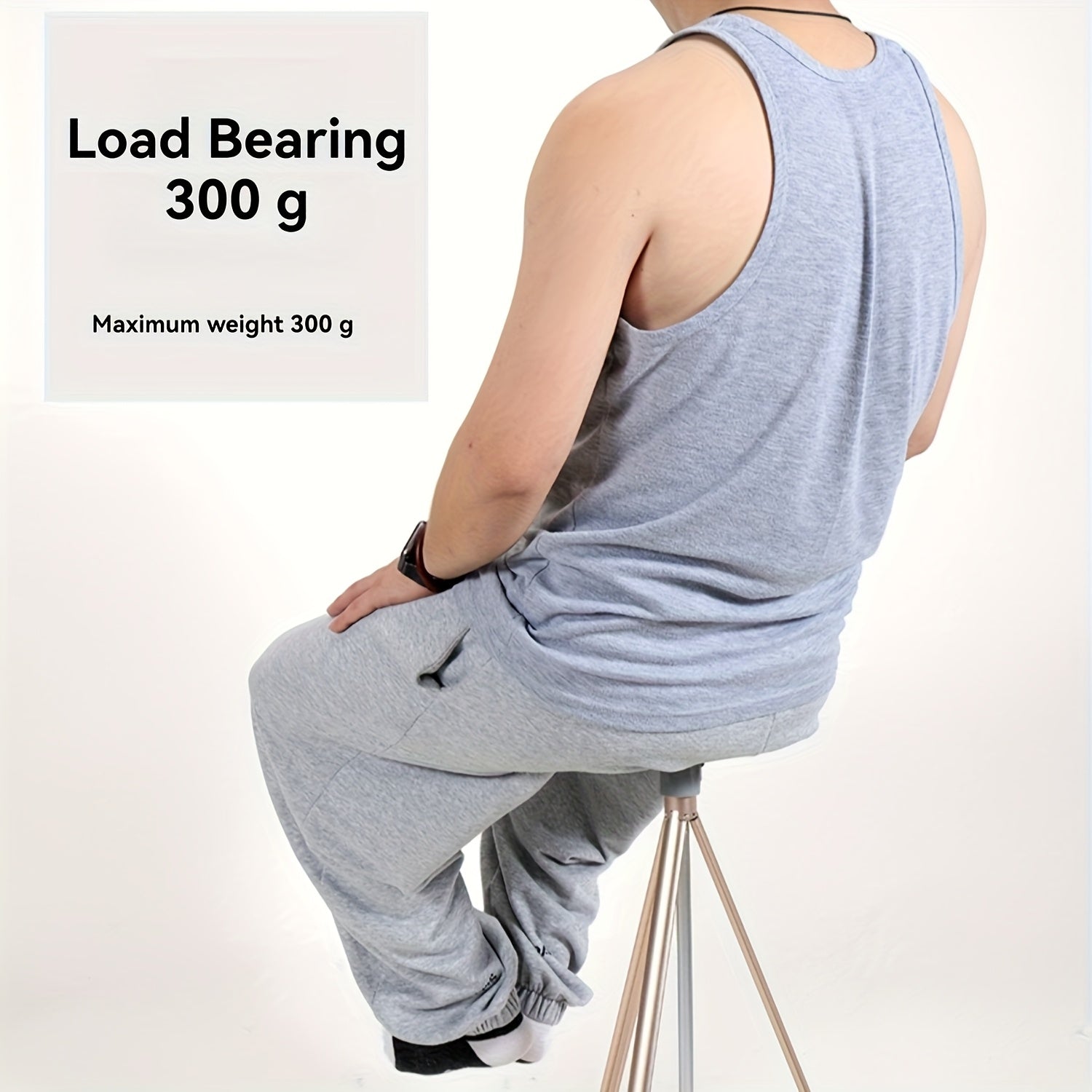 Portable Trekking Pole with Seat and Lock-1